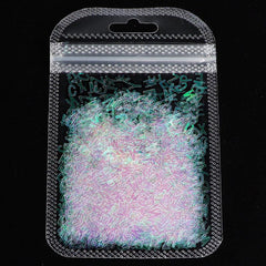 Holographic Glitter Laser Letters 3D Nail Art Decorations