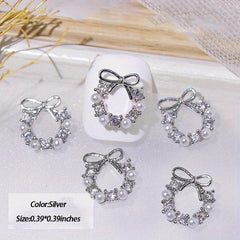 Zircon 3D Nail Charms For Acrylic Nails - Rhinestones Charms Nail Jewels