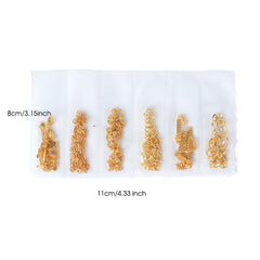 Y2K Metal Chain Nail Charms for Nail Art Decoration