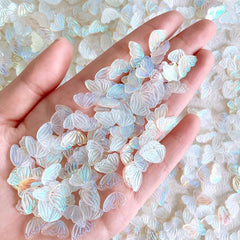 15pcs Aurora Butterfly Wing Nail Art Charms for DIY Nail Art Decoration