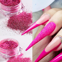 Reflective Fine Nail Glitter Powder Holographic Sugar Nail Art Glitter