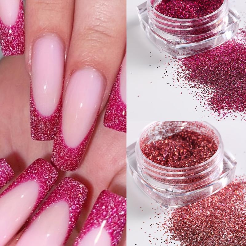 Reflective Fine Nail Glitter Powder Holographic Sugar Nail Art Glitter
