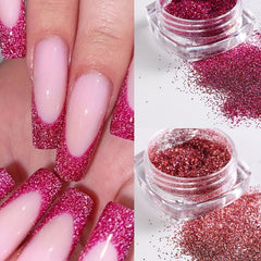 Reflective Fine Nail Glitter Powder Holographic Sugar Nail Art Glitter