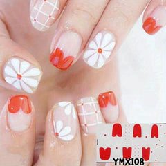 Full Wraps Nail Polish Stickers Self Adhesive Nail Art Decal Strips