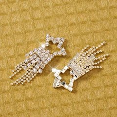 3D Star Nail Charm Gloss Rhinestone Decorations for Manicure