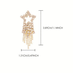 3D Star Nail Charm Gloss Rhinestone Decorations for Manicure