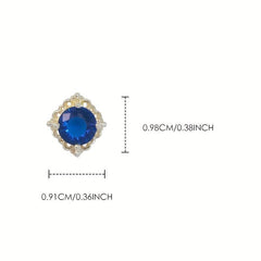 3D Nail Art Rhinestones Zircon Nail Rhinestones Metal Gems Jewels Stones