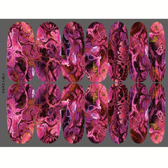 Marble Full Wrap Nail Polish Stickers - Self Adhesive Gel Nail Decals