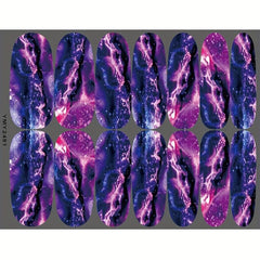 Marble Full Wrap Nail Polish Stickers - Self Adhesive Gel Nail Decals
