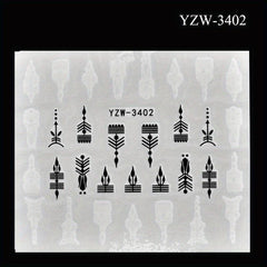Christmas Nail Stickers Winter Decorations