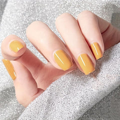 Red Starry Sky Nude Gel Nail Polish - Long Lasting Neutral