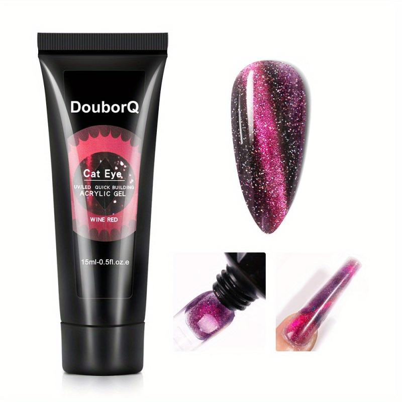 Cat Eye Nail Extension Gel Crystal Quick Nail Extension Gel DIY