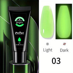 15ml Luminous Poly Extension Gel Glow In The Dark Nail Gel
