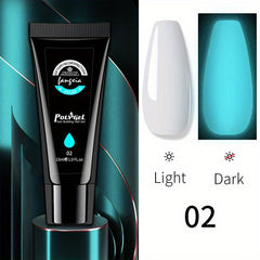 15ml Luminous Poly Extension Gel Glow In The Dark Nail Gel
