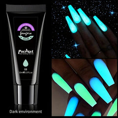 15ml Luminous Poly Extension Gel Glow In The Dark Nail Gel