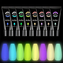 15ml Luminous Poly Extension Gel Glow In The Dark Nail Gel