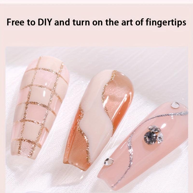 Glitter Nail Gel Polish Colorful Nail Art for Salon & Home