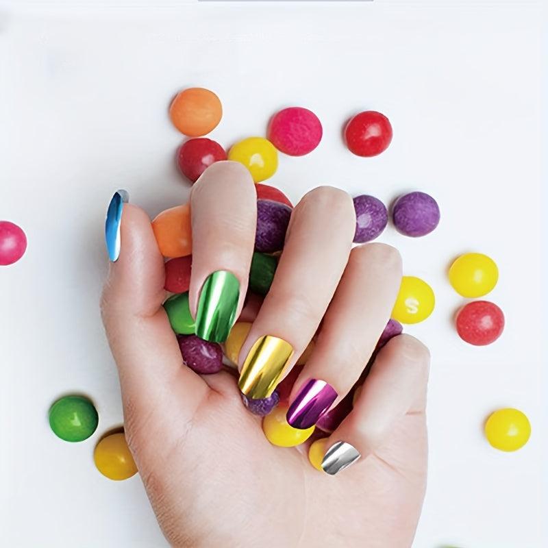 Titanium Mirror Powder for DIY Nail Art Home Salon Jewelry Decoration