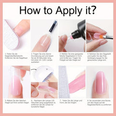 Poly Gel Nail Kit 8 Colors for DIY Nail Extension