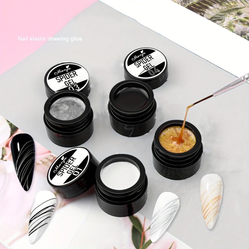 Elastic Nail Drawing Glue - Nail Art and Flower Coloring