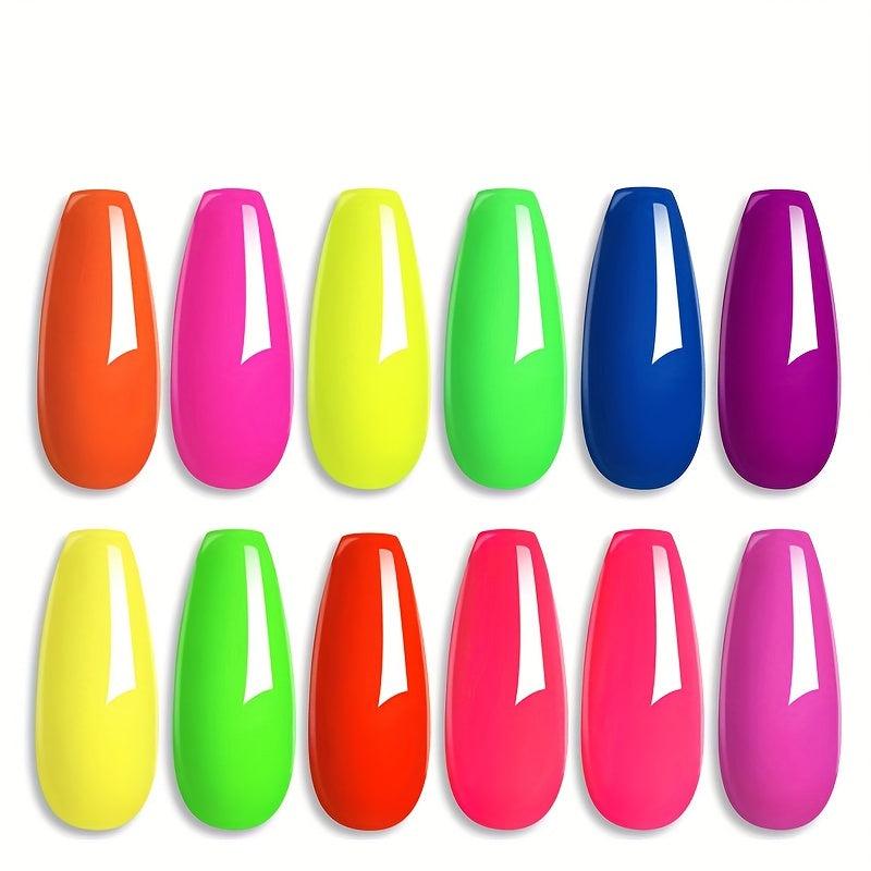 Macaroon Candy Gel Polish for DIY Nail Art