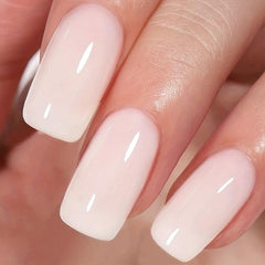 Sheer Gel Nude Nail Art Polish for DIY Manicures Multicolor Options