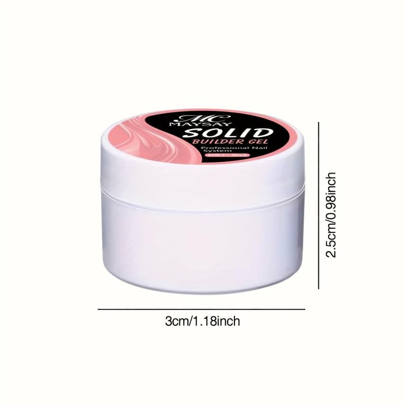 Solid Nail Extension Gel Non Stick Hand Carved Shaping Gel
