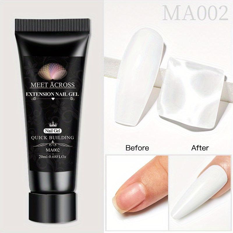 8 Colors Poly Gel Nail Extension Professional Crystal Poly Gel Starter