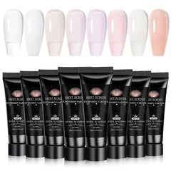8 Colors Poly Gel Nail Extension Professional Crystal Poly Gel Starter