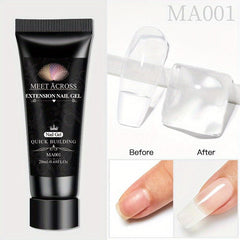 8 Colors Poly Gel Nail Extension Professional Crystal Poly Gel Starter