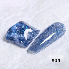 Starry Sky Cat Eye Nail Polish Gel Uv Glitter