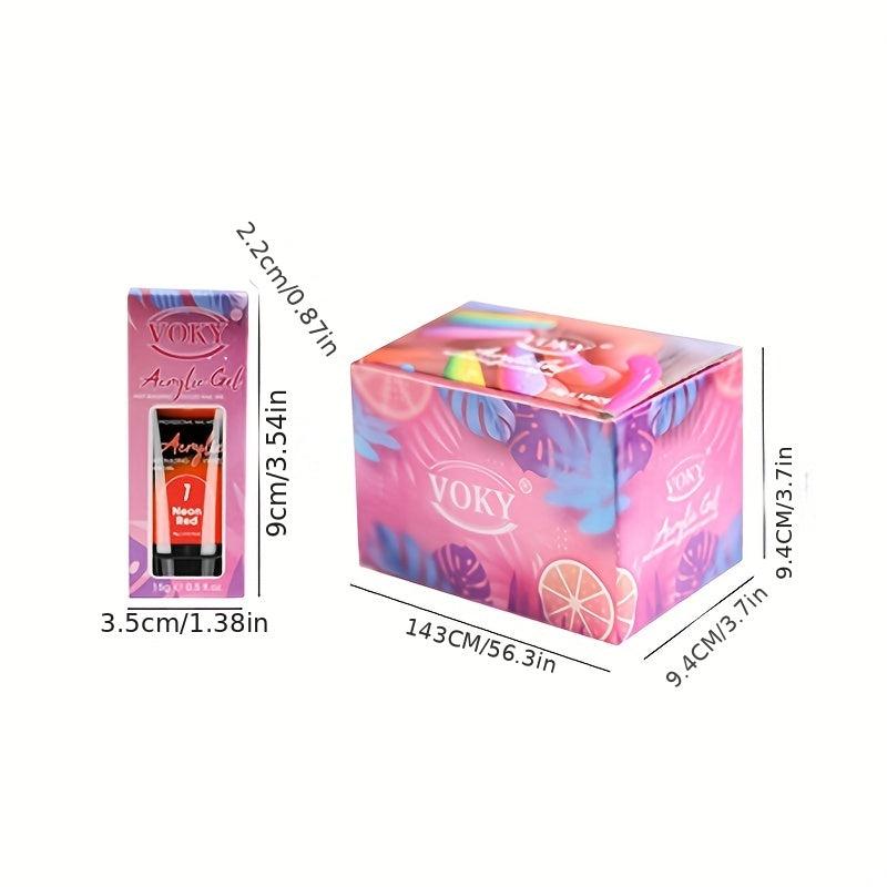 Luminous Nail Extension Gel 13 Colors Crystal Nail Gel Polish