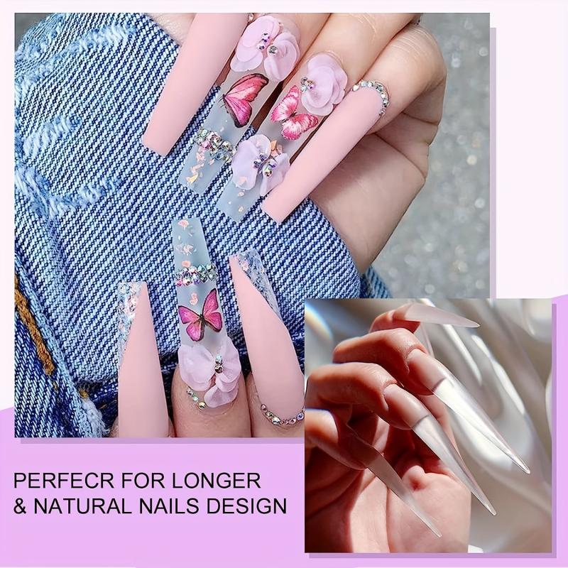 5-In-1 15ML Builder Nail Gel Set - Nail Extension, Repair & Art