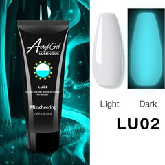 Glow in Dark 3-in-1 Fluorescent Gel for False Nails 15ml