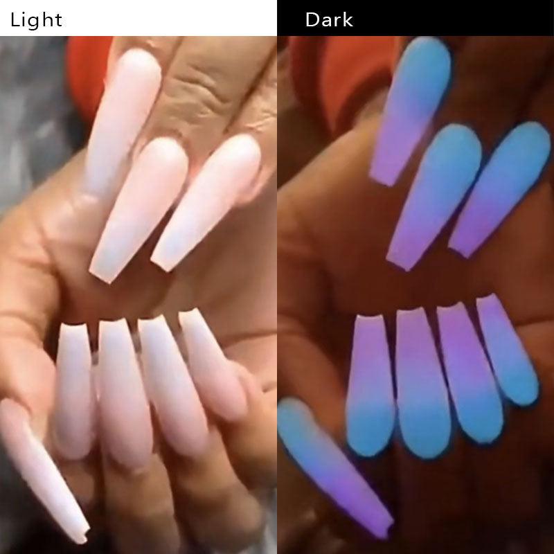Glow in Dark 3-in-1 Fluorescent Gel for False Nails 15ml