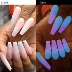 Glow in Dark 3-in-1 Fluorescent Gel for False Nails 15ml
