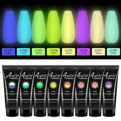 Glow in Dark 3-in-1 Fluorescent Gel for False Nails 15ml