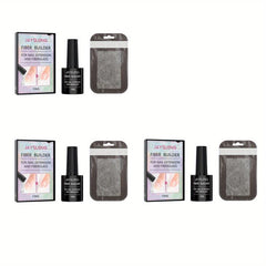 Fiber Extension Glue Set for Nail Repair, Fast Fiber Glue Set