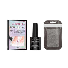 Fiber Extension Glue Set for Nail Repair, Fast Fiber Glue Set