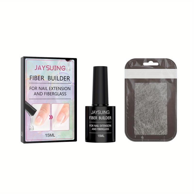 Fiber Extension Glue Set for Nail Repair, Fast Fiber Glue Set