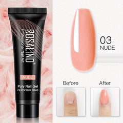 Poly Gel Nail Extension Gel 7 Colors Builder Nail Gel
