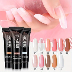 Poly Gel Nail Extension Gel 7 Colors Builder Nail Gel