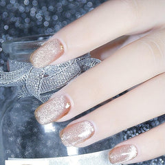 Cat Eye Magnet Gel Nail Polish Diamond Reflective Glitter Nail Polish