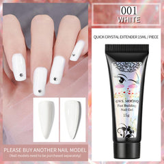 Crystal Nail Extension Gel 15ml for Home Salon DIY