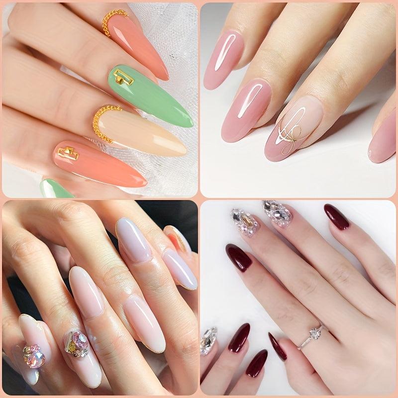 Pink Clear Poly Extension Gel Fast Building Gel For Beginners