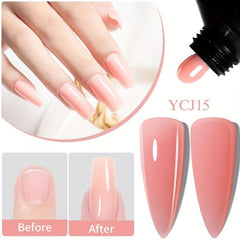 Pink Clear Poly Extension Gel Fast Building Gel For Beginners