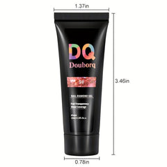 Glitter Poly Extension Gel for Nail Art Decoration
