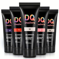 Glitter Poly Extension Gel for Nail Art Decoration