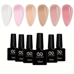 6 Colors Macaroon Candy Nail Polish Gel Set