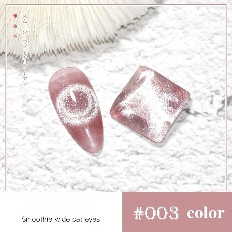 Holographic Glitter Cat Eye Gel Nail Polish Romantic Galaxy Series